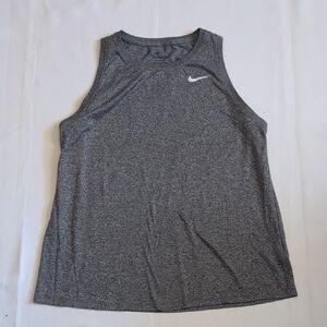 Nike Women's Heathered Gray Tank Top